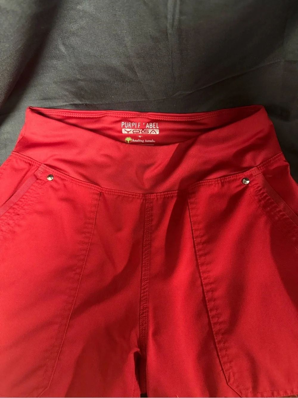 Dickies and Purple Label Teal and Red V-Neck Medical Scrub Sets - Picture 6 of 10